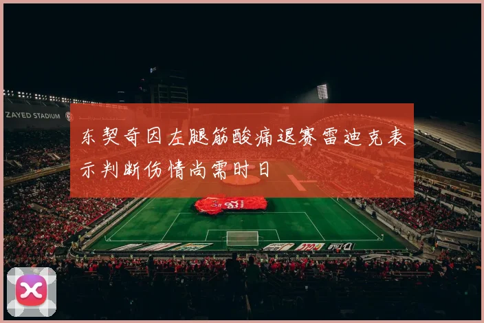 东契奇因左腿筋酸痛退赛雷迪克表示判断伤情尚需时日